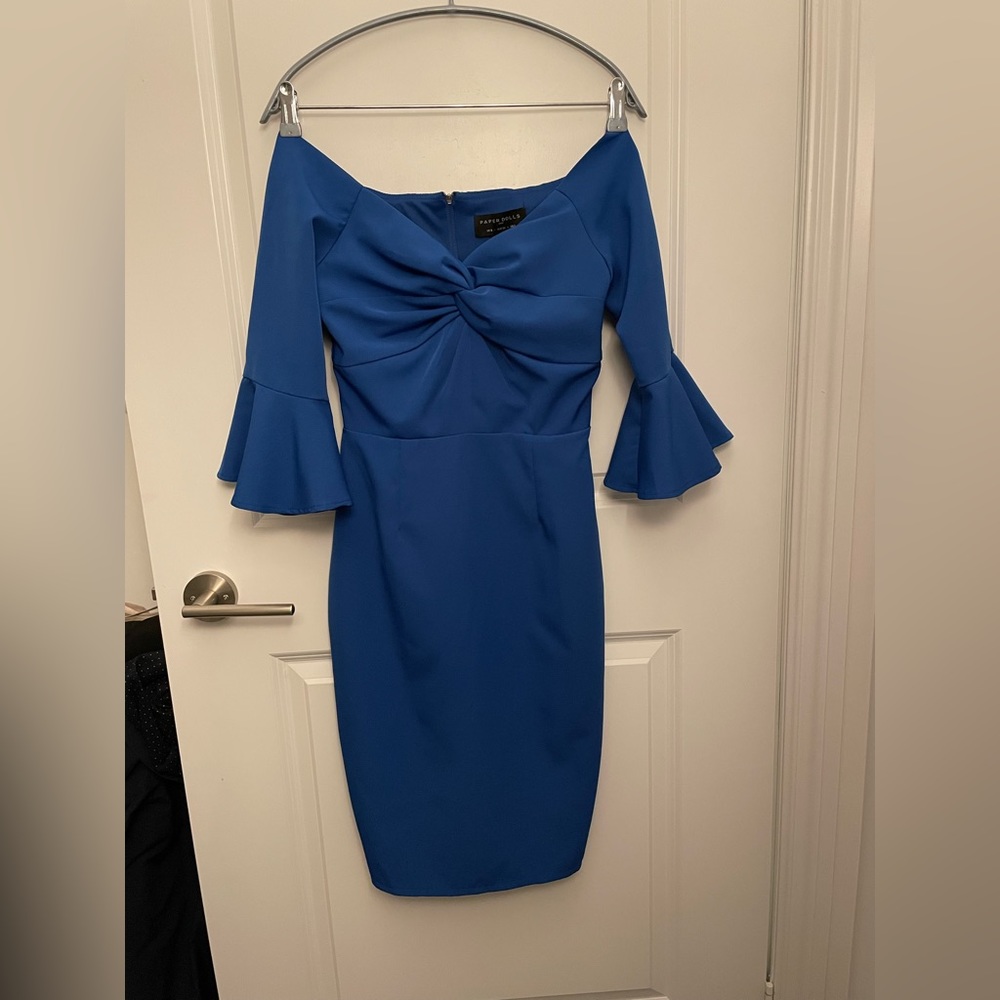 ASOS Paper Doll Off the Shoulder Dress Size 2 (Brand New)